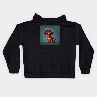 Toto the Dachshund Kids Hoodie